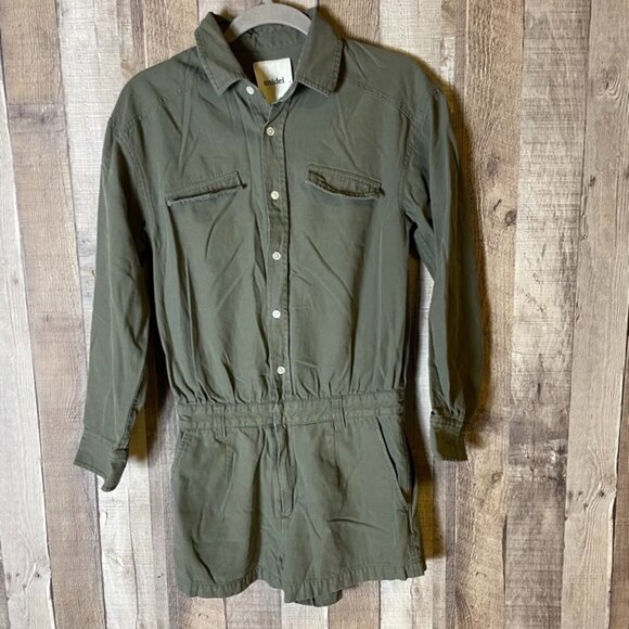 Snidel Army Green Romper - Picture 1 of 6